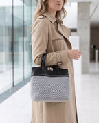 Nordic Elegance Handmade Tote Bag