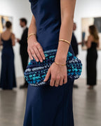 Ocean Aura Handmade Crochet Mini Bag
