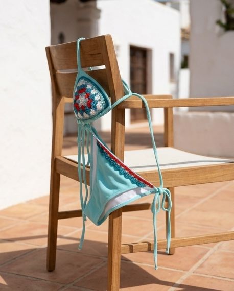 VTBags Ocean Breeze Handmade Crochet Bikini Set