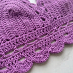 VTBags Orchid Bloom Handmade Crochet Top