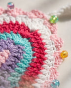 VTBags Pastel Dream Handmade Crochet Bikini Top