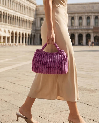 VTBags Rosé Bloom Handmade Bag