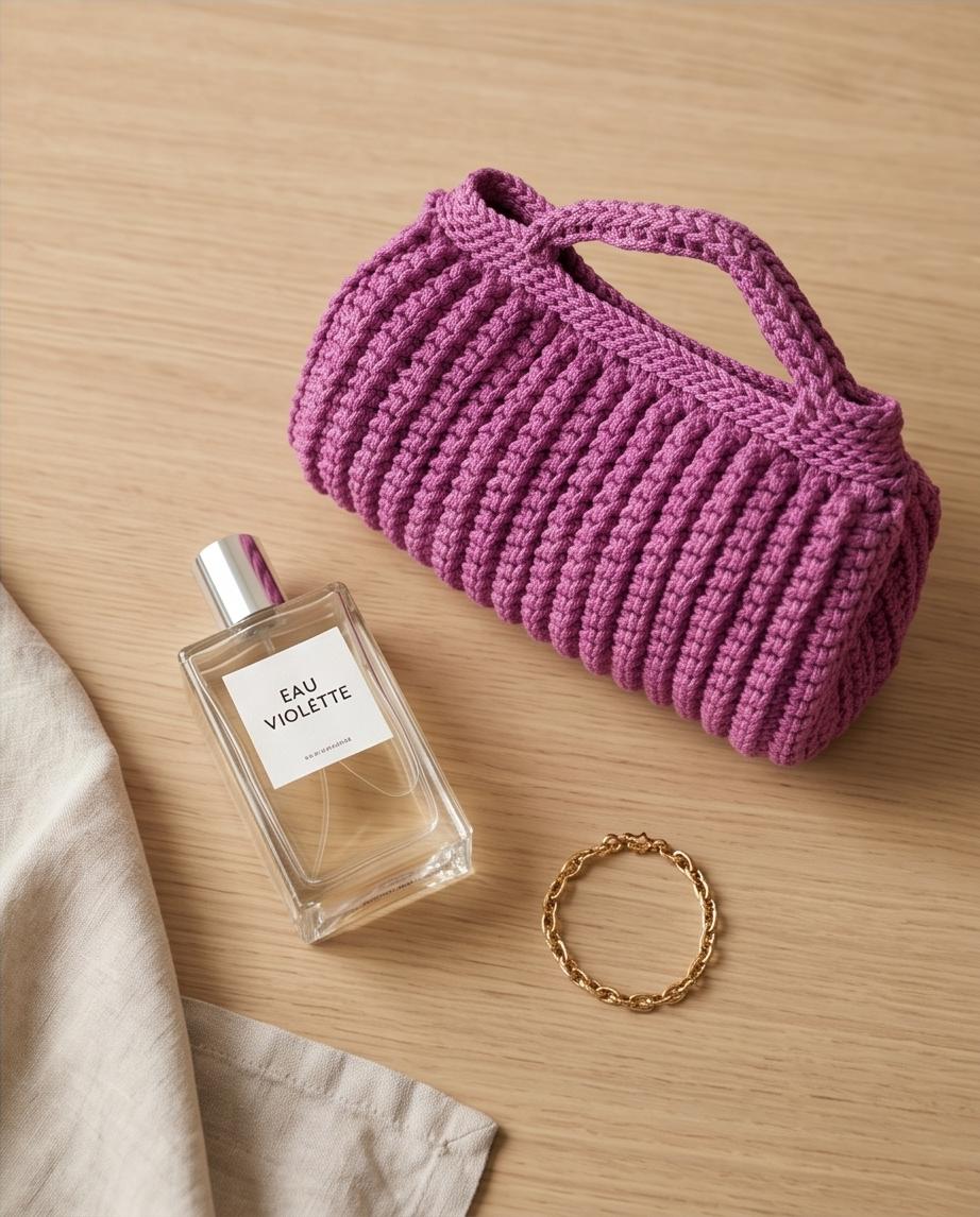 VTBags Rosé Bloom Handmade Bag