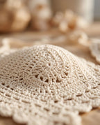 VTBags Sand Beige Luxe Handmade Crochet Top