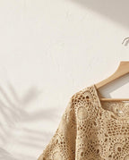 VTBags Sand Dune Crochet Beach Cover-Up