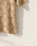 VTBags Sand Dune Crochet Beach Cover-Up