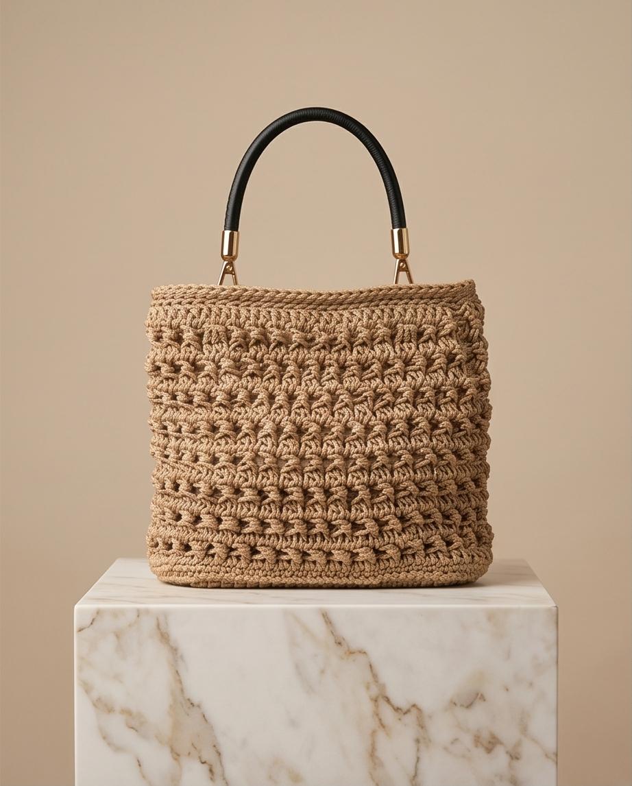 VTBags Sand Dune Crochet Handbag