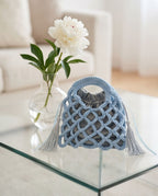 VTBags Sky Pearl Net Crochet Bag