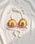 VTBags Tropical Candy Handmade Crochet Bikini Top