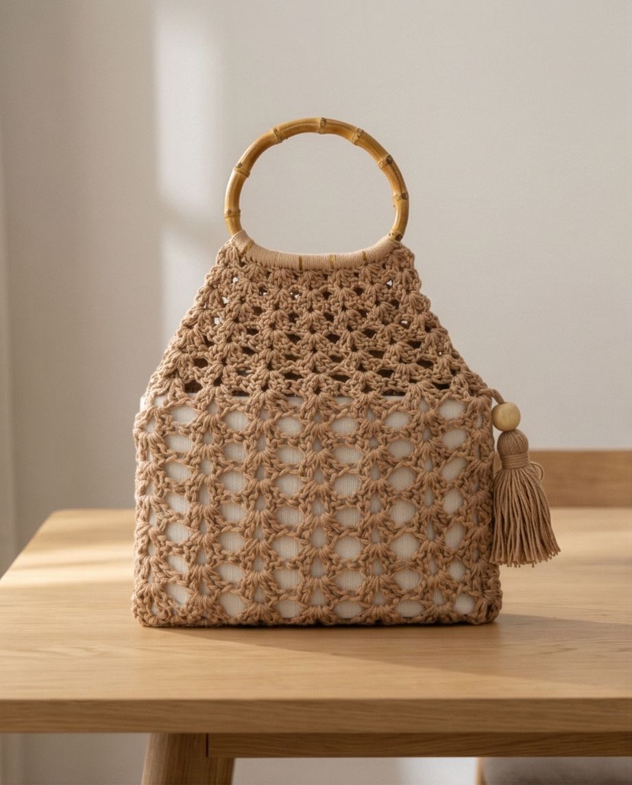 VTbags “Boho Natural Handbag”