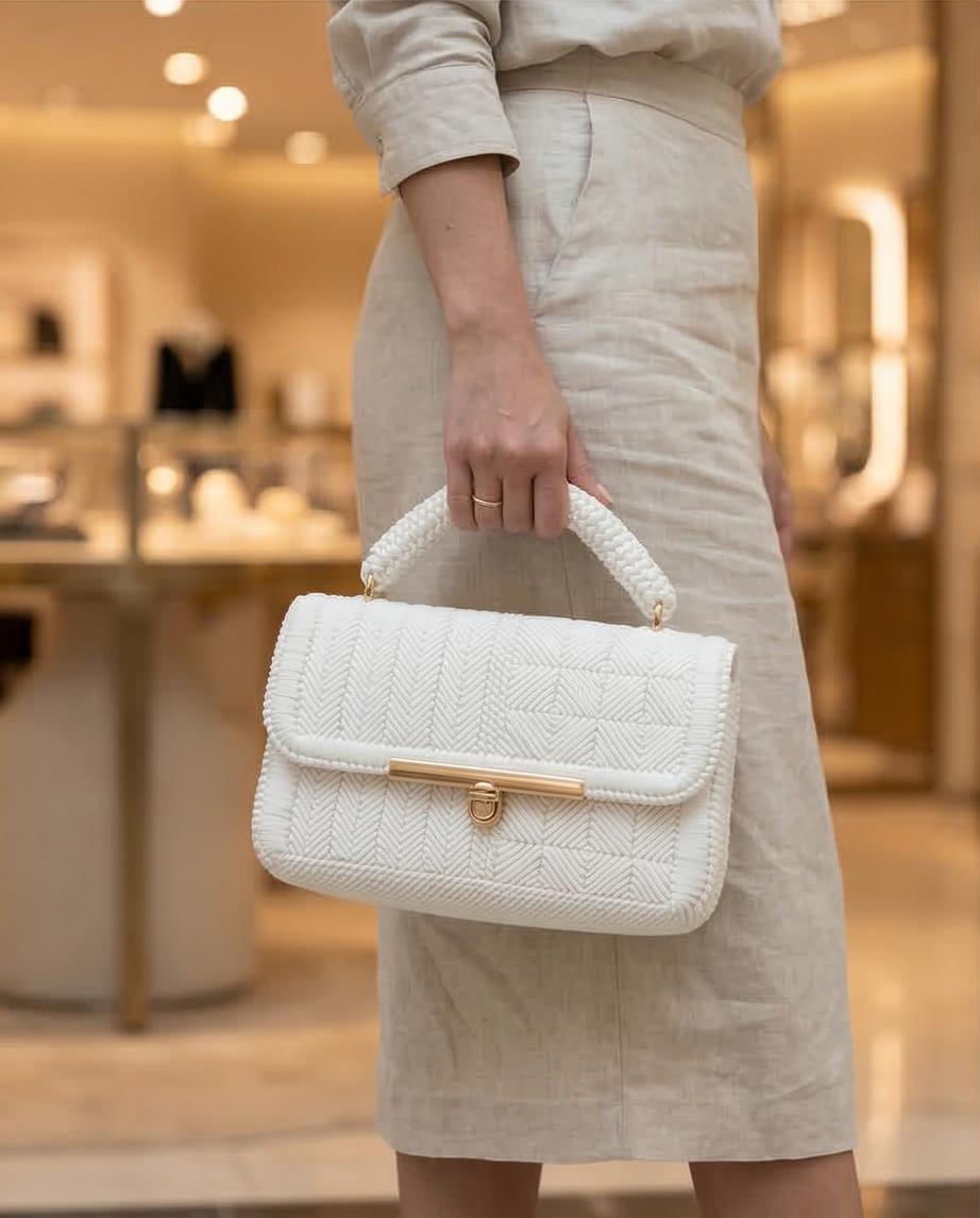 VT Bags White Diamond Bag