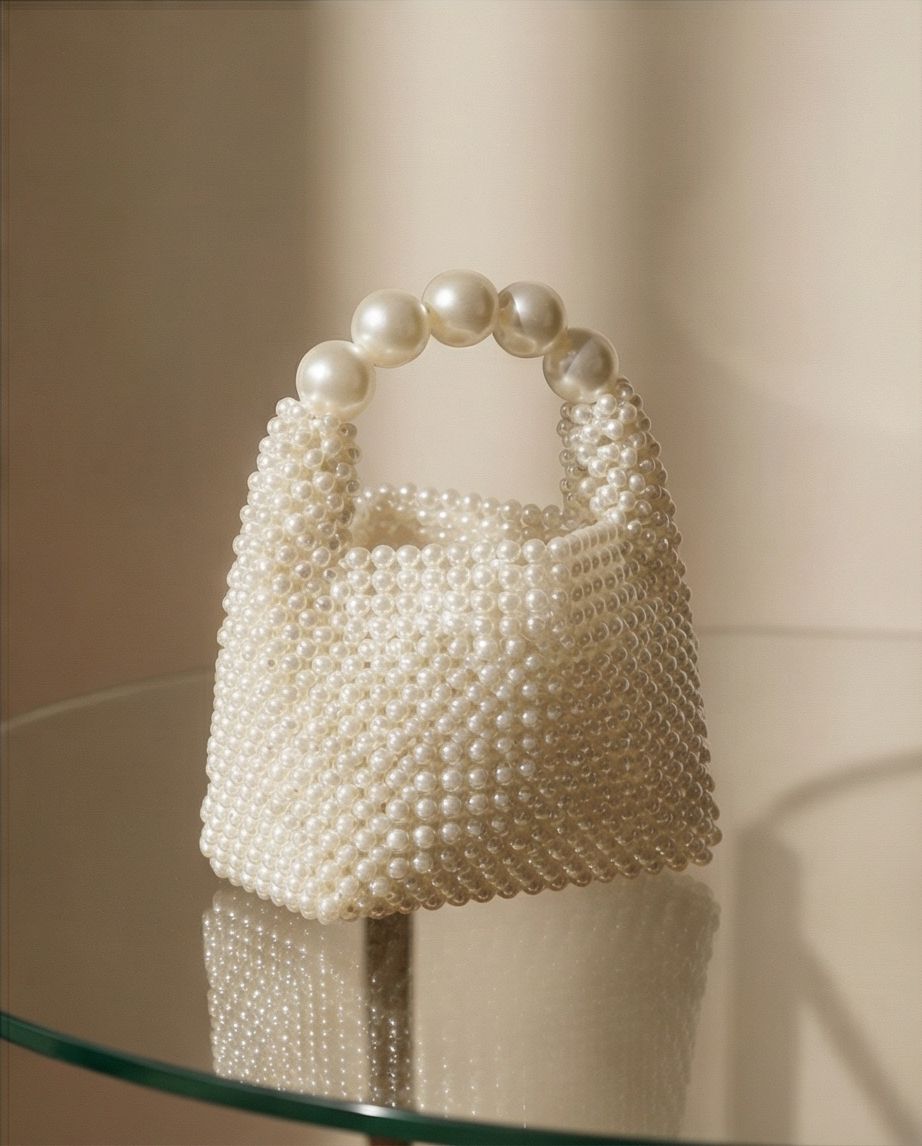 Mini Bag Perle Eleganti – Borsa Gioiello Artigianale