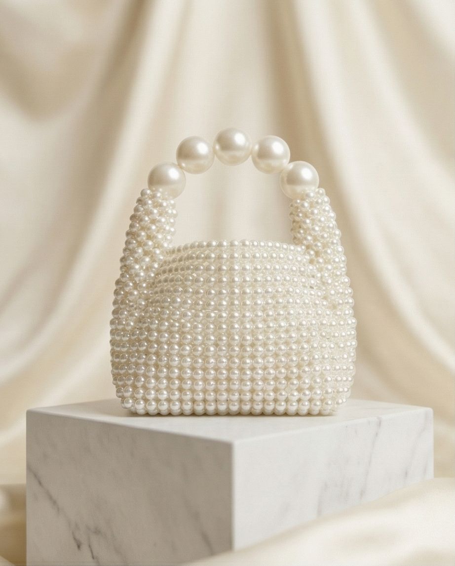 Mini Bag Perle Eleganti – Borsa Gioiello Artigianale