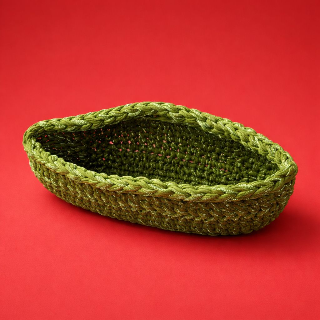 Clutch Handmade Verde Brillante – Pochette Artigianale