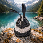 Maxi Bag Handmade Grigio & Panna – Shopper Artigianale