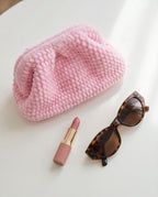 Mini Bag Soft Pink – Borsa Handmade Effetto Velvet