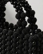 Mini Bag Gioiello Nera – Borsa Elegante Artigianale