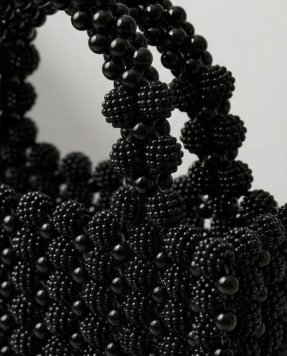 Black Jewel Mini Bag – Elegant Handcrafted Bag